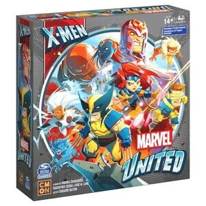 Spin Master Games Marvel United: X-Men Strategy Board Game & Collectible Figures